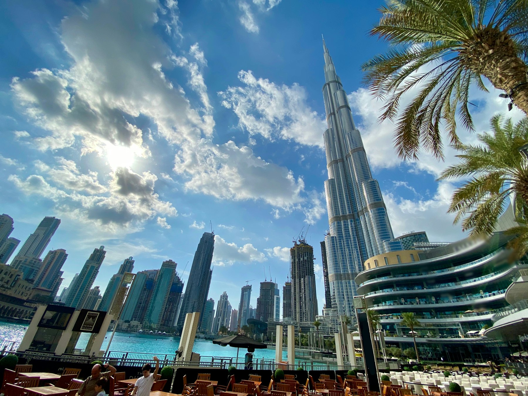 Burj Khalifa and the Dubai skyline