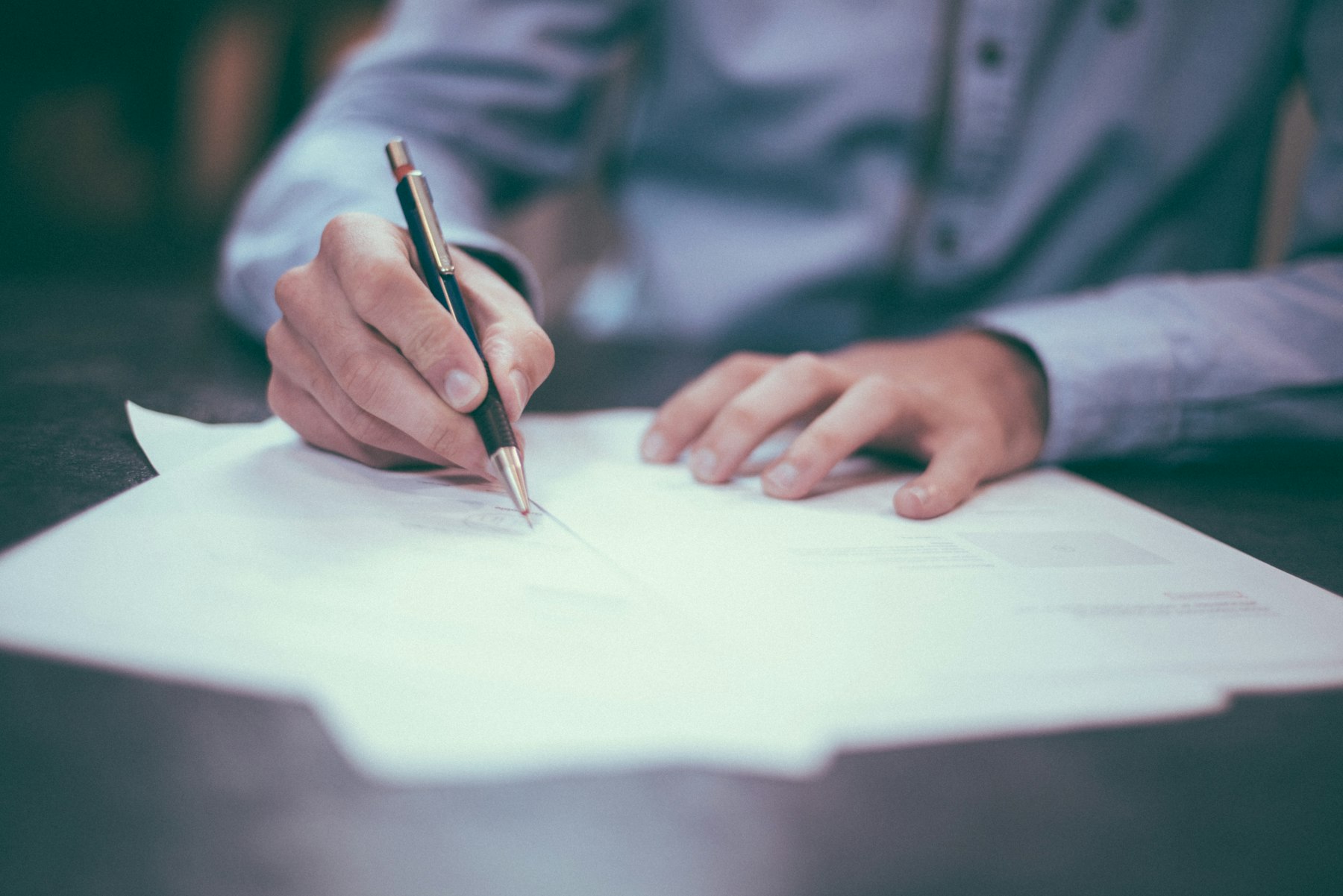 Signing company formation documents